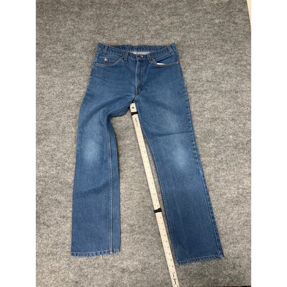 VTG Levi’s Orange Tab 505 Jeans Made in USA 90s Straight Leg Denim 34x31 - Picture 11 of 16